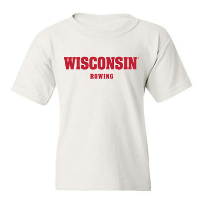 Wisconsin - NCAA Women's Rowing : Madison Grover - Sports Shersey Youth T-Shirt-0