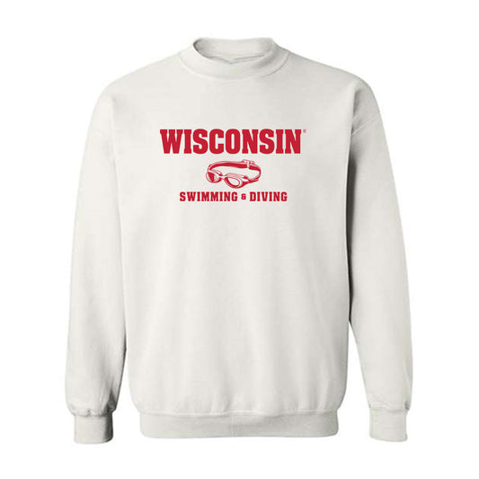 Wisconsin - NCAA Women's Swimming & Diving : Ryane Neal - Sports Shersey Crewneck Sweatshirt-0