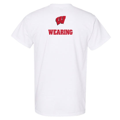 Wisconsin - NCAA Men's Track & Field : Giovanni Wearing - Sports Shersey T-Shirt-1