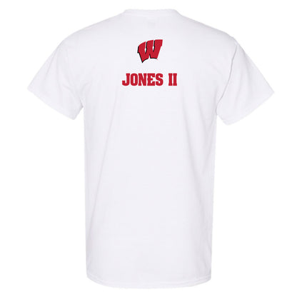 Wisconsin - NCAA Men's Track & Field : Darius Jones II - Sports Shersey T-Shirt-1