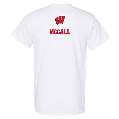 Wisconsin - NCAA Men's Track & Field : Terron McCall - Sports Shersey T-Shirt-1