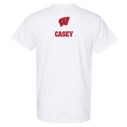Wisconsin - NCAA Men's Track & Field : Andrew Casey - Sports Shersey T-Shirt-1