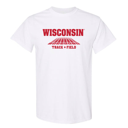 Wisconsin - NCAA Men's Track & Field : Jacob Zednik - Sports Shersey T-Shirt-0
