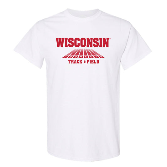 Wisconsin - NCAA Men's Track & Field : Lorenz Forsmann - Sports Shersey T-Shirt-0