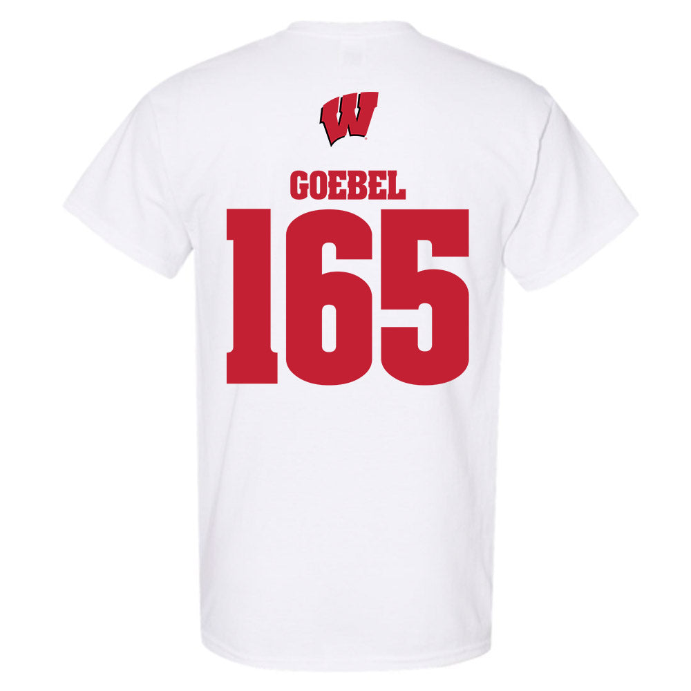 Wisconsin - NCAA Wrestling : Cody Goebel - Sports Shersey T-Shirt-1