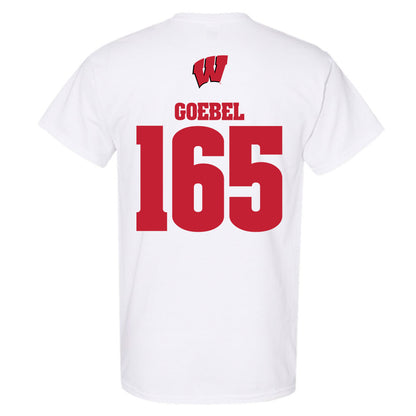 Wisconsin - NCAA Wrestling : Cody Goebel - Sports Shersey T-Shirt-1