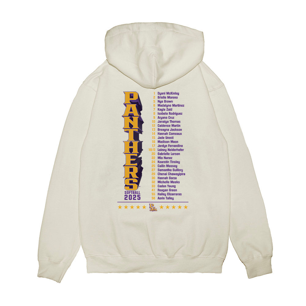 undefined - NCAA Softball : - Roster Premium Hooded Sweatshirt-1