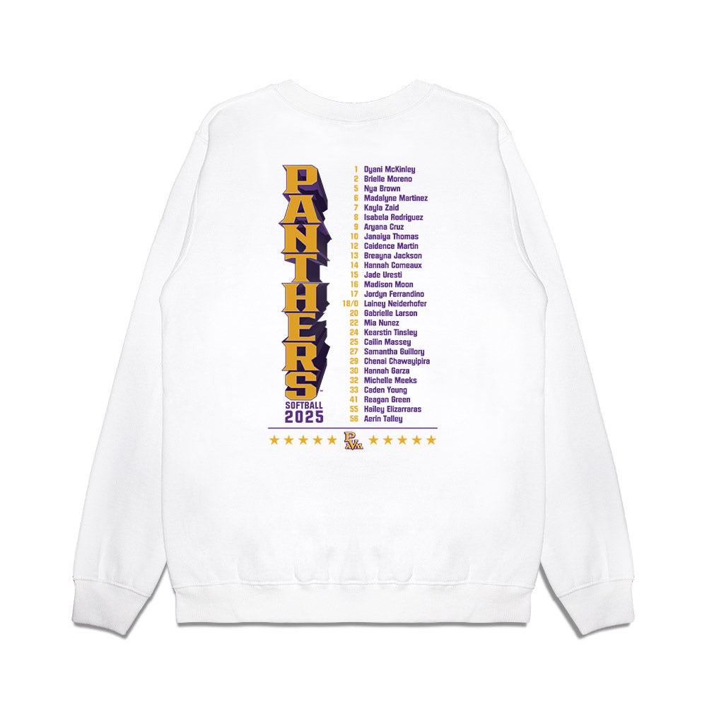 undefined - NCAA Softball : - Roster Premium Crewneck Sweatshirt-1