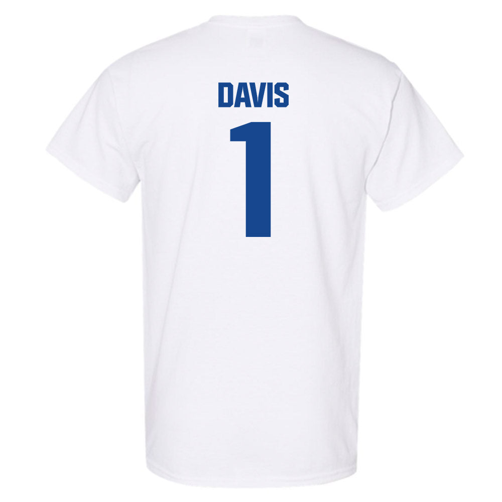 Hampton - NCAA Men's Basketball : Aaron Davis - Classic Shersey T-Shirt-1