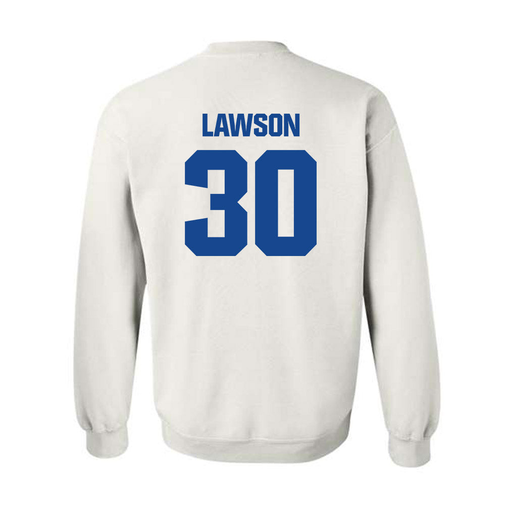 Hampton - NCAA Football : Joshua Lawson - Classic Shersey Crewneck Sweatshirt-1