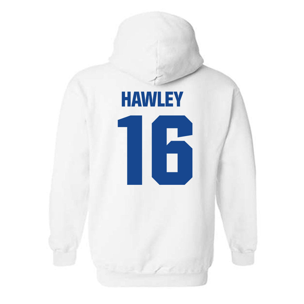 Hampton - NCAA Football : Joshua Hawley - Classic Shersey Hooded Sweatshirt-1