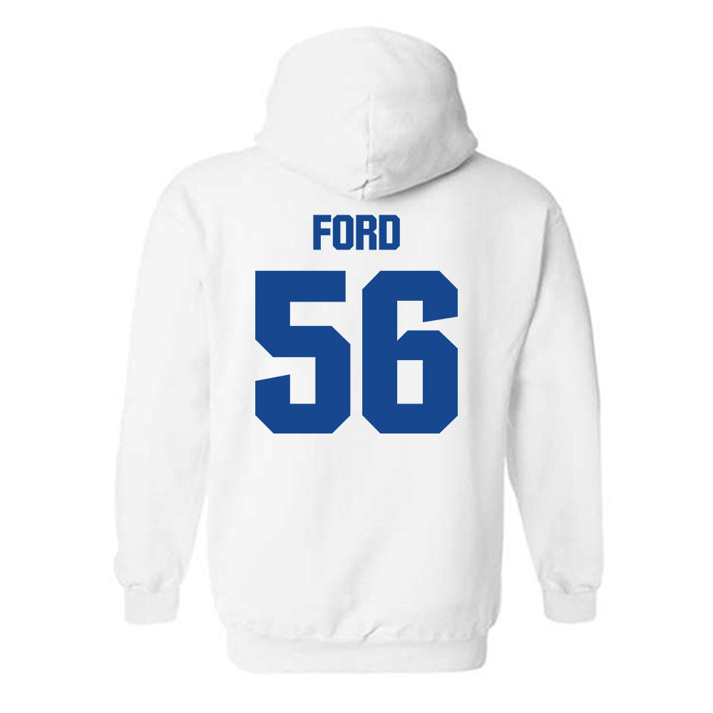 Hampton - NCAA Football : Jackson Ford - Classic Shersey Hooded Sweatshirt-1