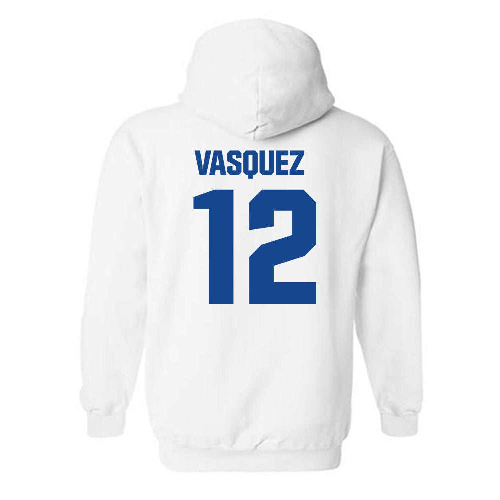Hampton - NCAA Women's Volleyball : Antonia Vasquez - Classic Shersey Hooded Sweatshirt-1