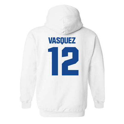 Hampton - NCAA Women's Volleyball : Antonia Vasquez - Classic Shersey Hooded Sweatshirt-1