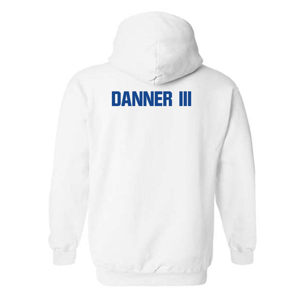 Hampton - NCAA Men's Track & Field : Daniel Danner III - Classic Shersey Hooded Sweatshirt-1