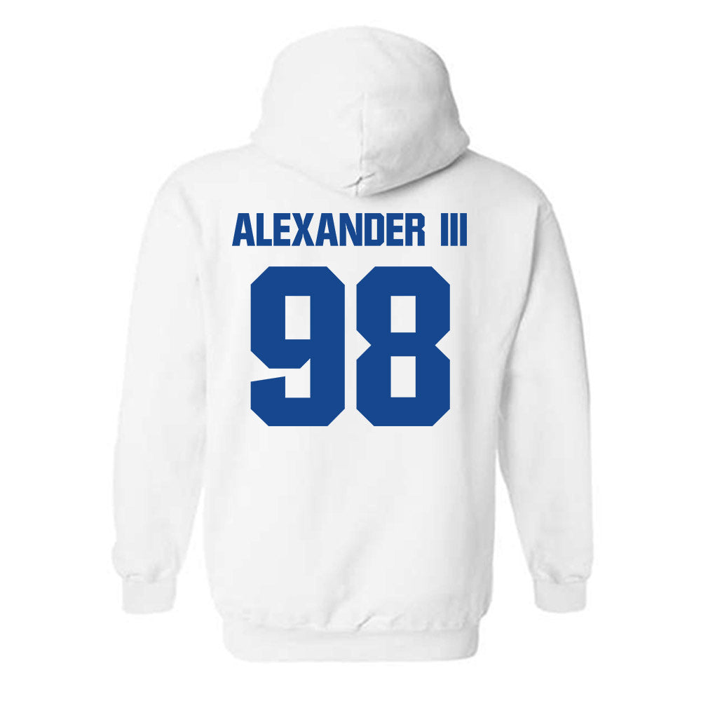 Hampton - NCAA Football : Willis Alexander III - Classic Shersey Hooded Sweatshirt-1