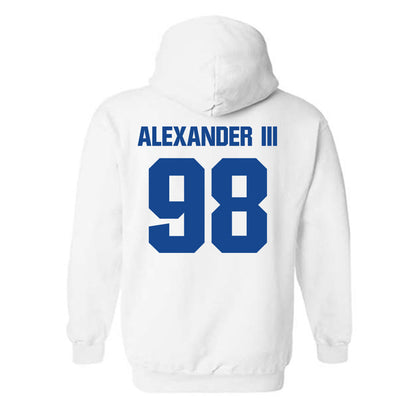 Hampton - NCAA Football : Willis Alexander III - Classic Shersey Hooded Sweatshirt-1