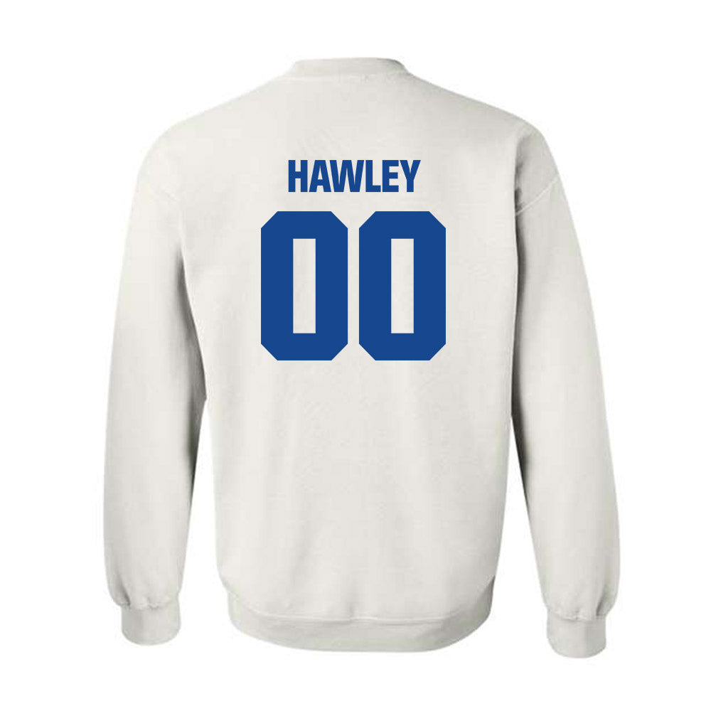 Hampton - NCAA Football : Joshua Hawley - Classic Shersey Crewneck Sweatshirt-1