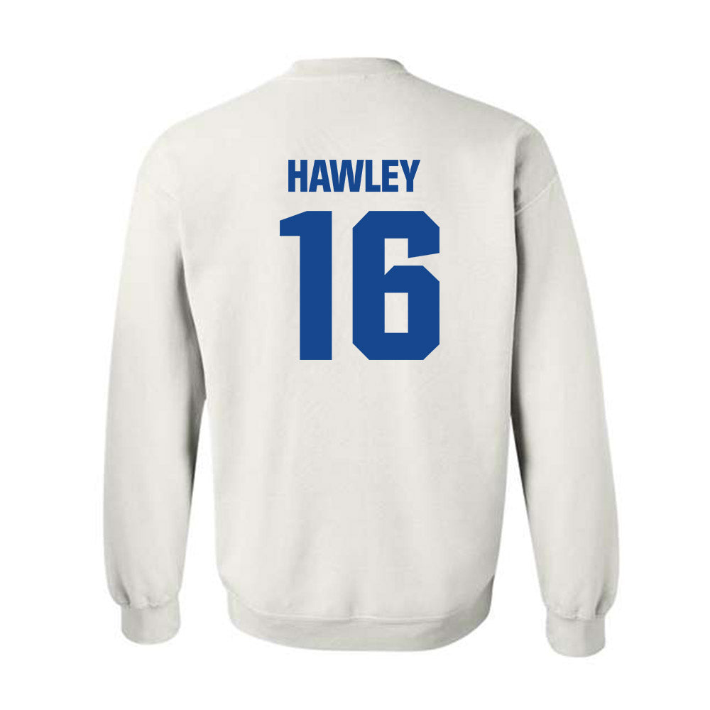 Hampton - NCAA Football : Joshua Hawley - Classic Shersey Crewneck Sweatshirt-1