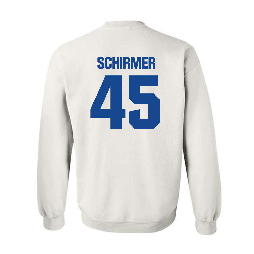 Hampton - NCAA Football : Matthew Schirmer - Classic Shersey Crewneck Sweatshirt-1