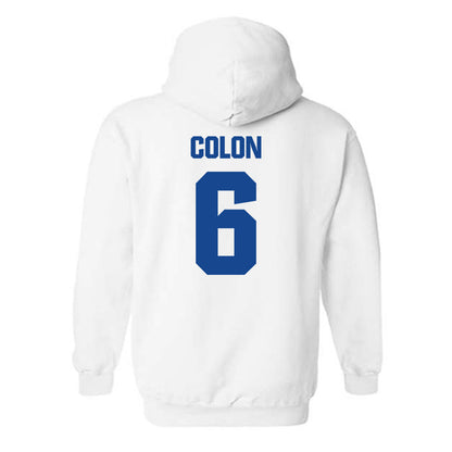 Hampton - NCAA Football : Noah Colon - Classic Shersey Hooded Sweatshirt-1