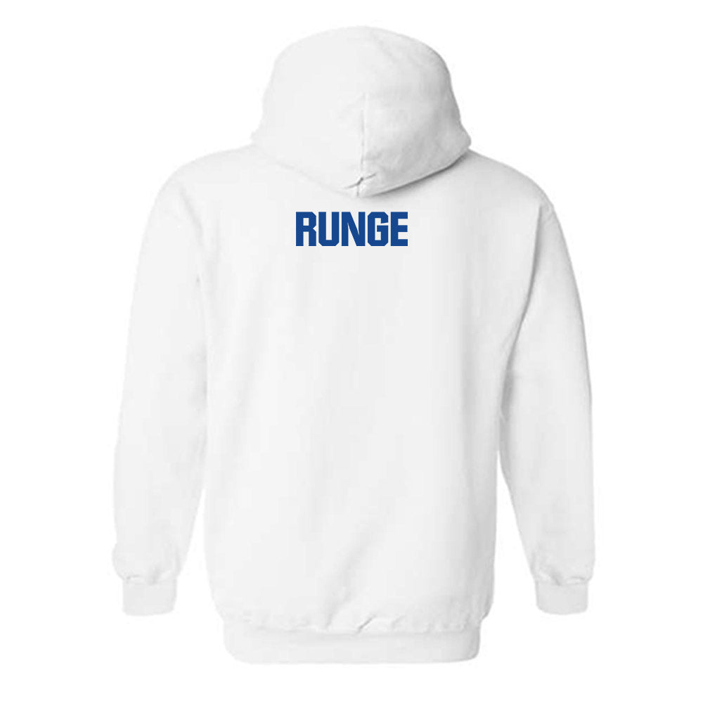 Hampton - NCAA Women's Track & Field : Alannah Runge - Classic Shersey Hooded Sweatshirt-1