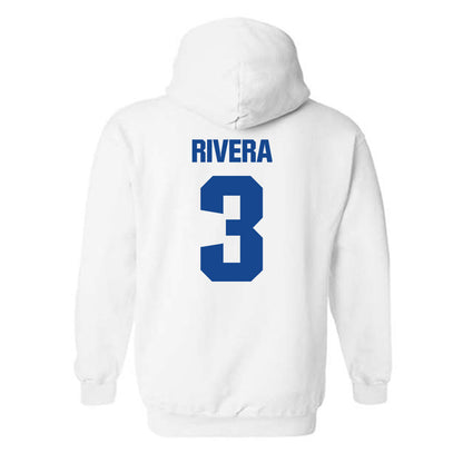 Hampton - NCAA Women's Basketball : Nilah Rivera - Classic Shersey Hooded Sweatshirt-1