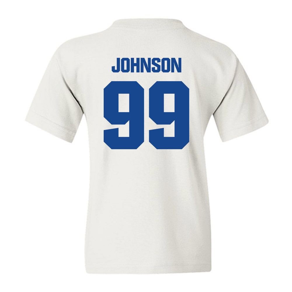 Hampton - NCAA Football : Javen Johnson - Classic Shersey Youth T-Shirt-1