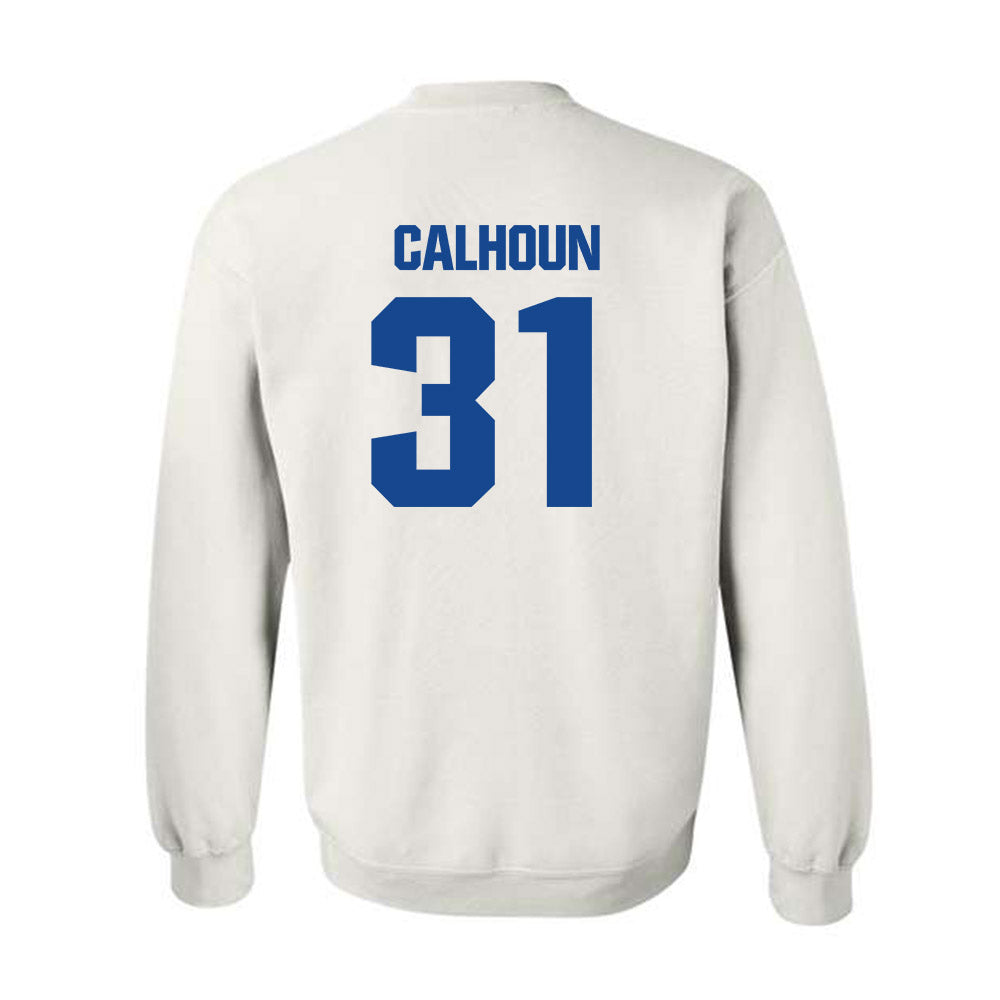 Hampton - NCAA Football : Malachi Calhoun - Classic Shersey Crewneck Sweatshirt-1
