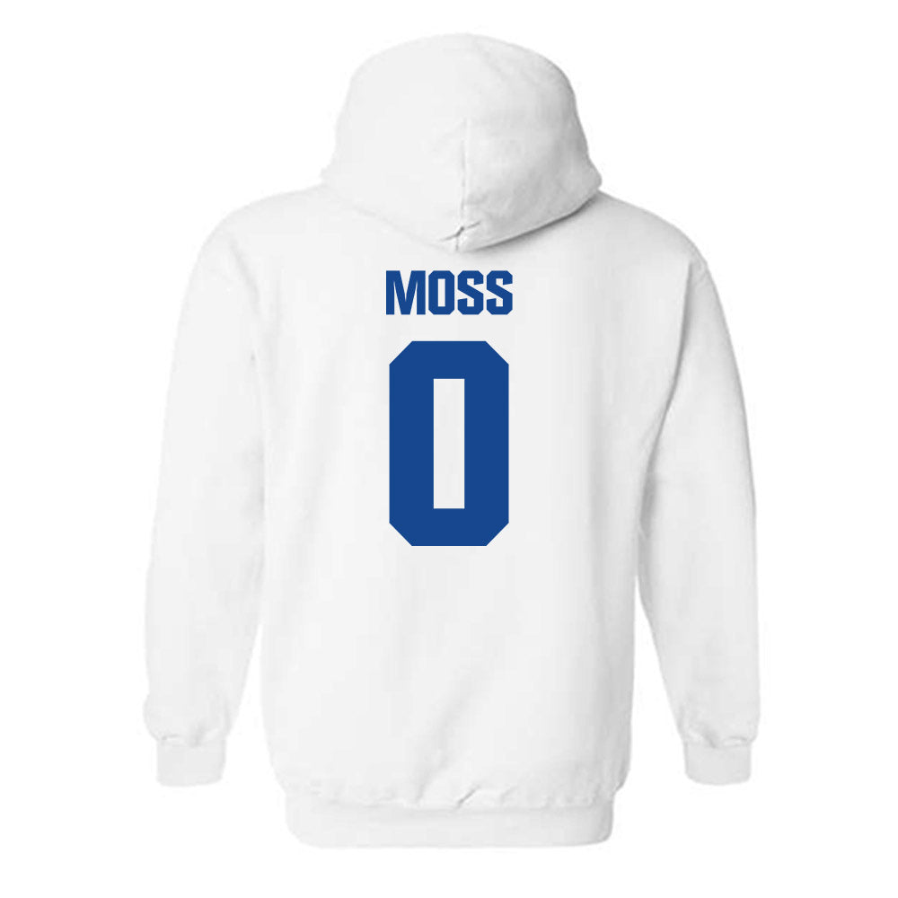 Hampton - NCAA Football : Maxwell Moss - Classic Shersey Hooded Sweatshirt-1