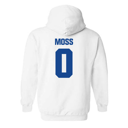 Hampton - NCAA Football : Maxwell Moss - Classic Shersey Hooded Sweatshirt-1