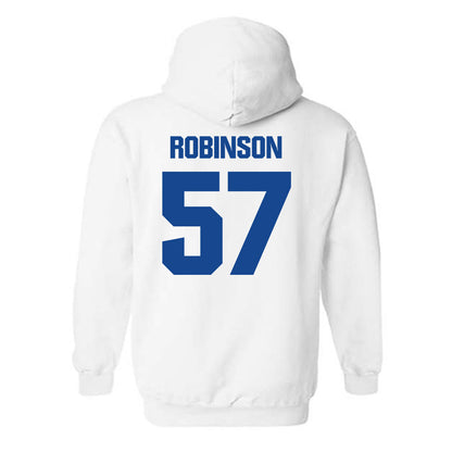 Hampton - NCAA Football : Chase Robinson - Classic Shersey Hooded Sweatshirt-1