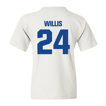 Hampton - NCAA Football : Marqwae Willis - Classic Shersey Youth T-Shirt-1