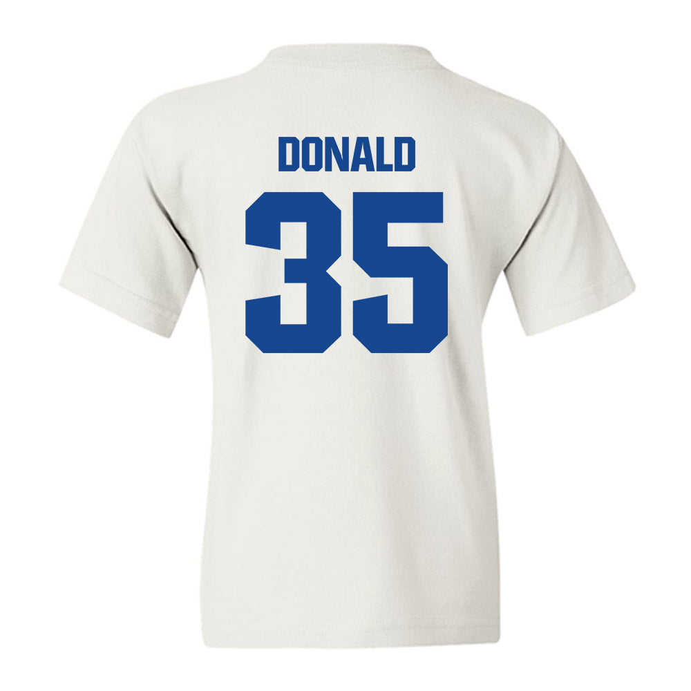 Hampton - NCAA Football : Kam Donald - Classic Shersey Youth T-Shirt-1