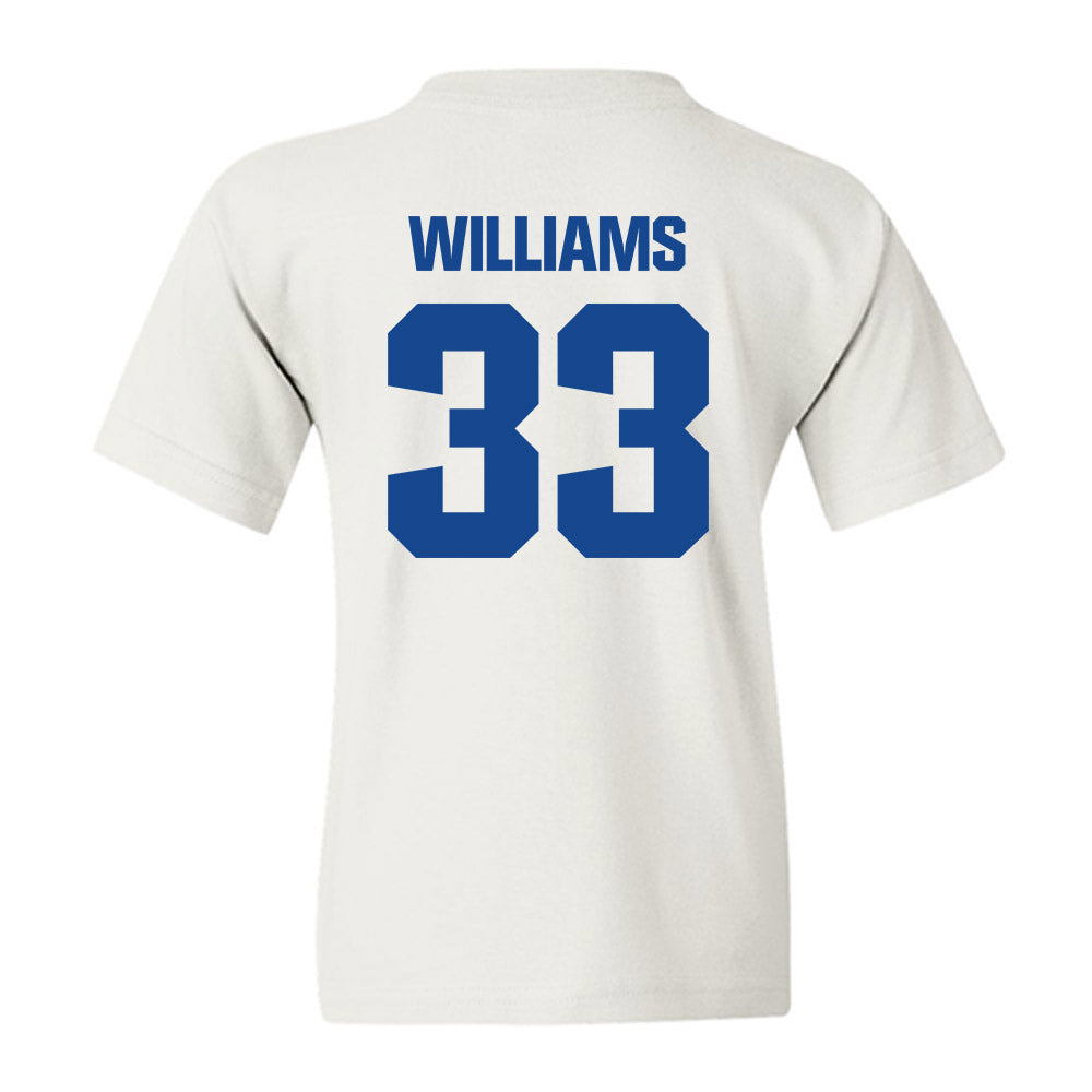 Hampton - NCAA Football : Zane Williams - Classic Shersey Youth T-Shirt-1