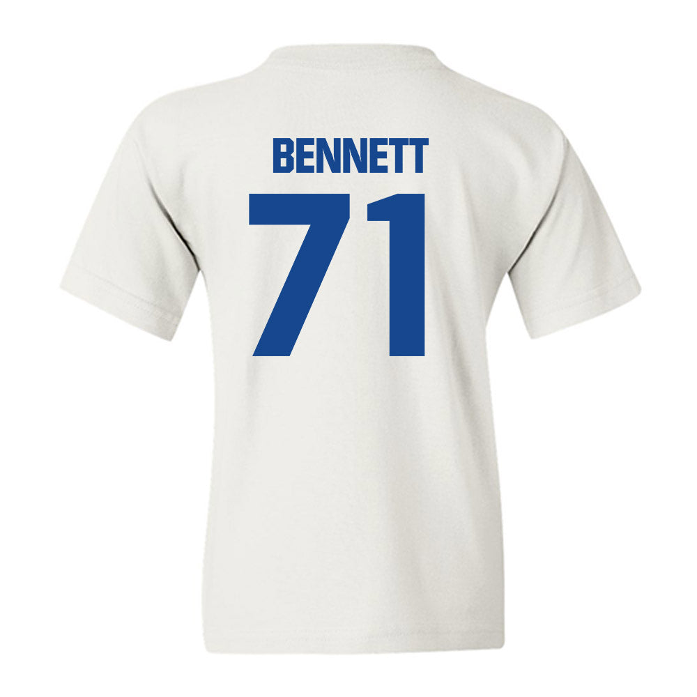 Hampton - NCAA Football : Gavin Bennett - Classic Shersey Youth T-Shirt-1