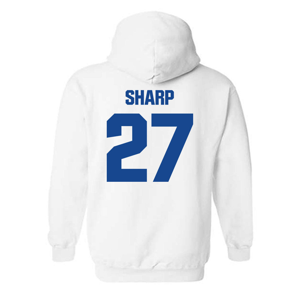 Hampton - NCAA Football : Larrell Sharp - Classic Shersey Hooded Sweatshirt-1