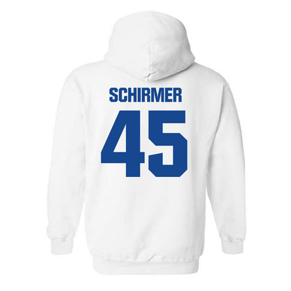 Hampton - NCAA Football : Matthew Schirmer - Classic Shersey Hooded Sweatshirt-1