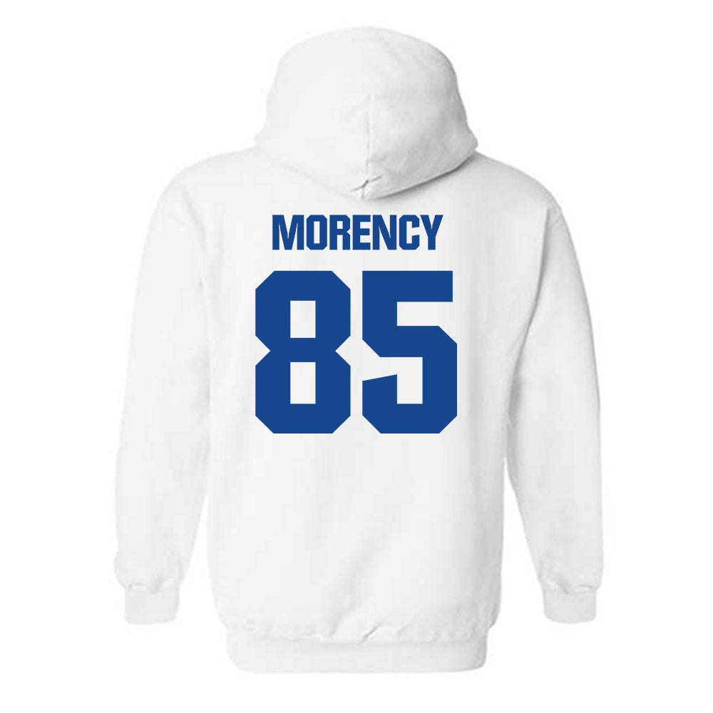 Hampton - NCAA Football : Jode Morency - Classic Shersey Hooded Sweatshirt-1