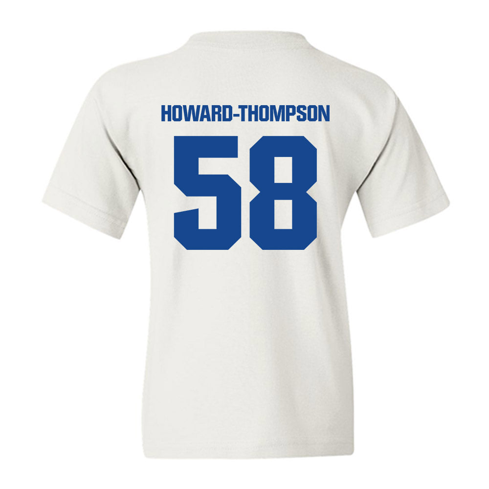 Hampton - NCAA Football : Tyher Howard-Thompson - Classic Shersey Youth T-Shirt-1