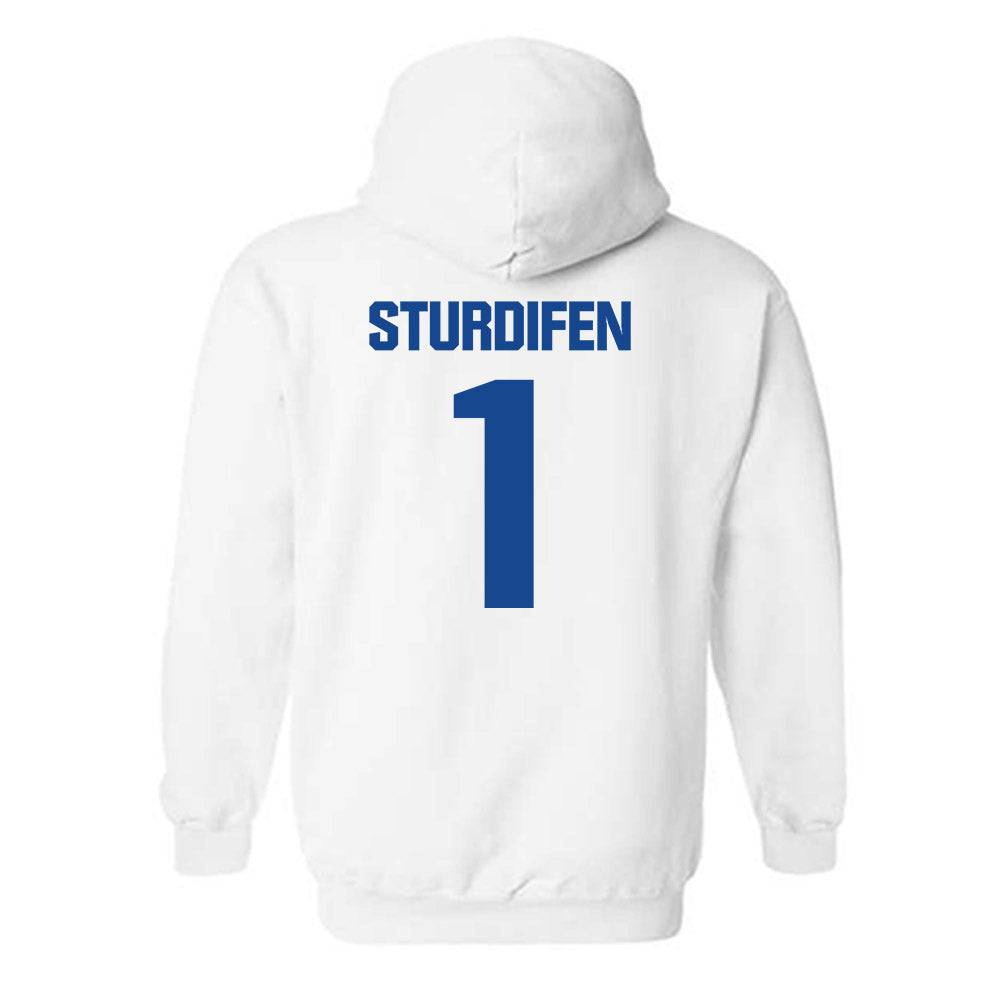 Hampton - NCAA Football : Cam Sturdifen - Classic Shersey Hooded Sweatshirt-1