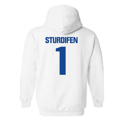 Hampton - NCAA Football : Cam Sturdifen - Classic Shersey Hooded Sweatshirt-1