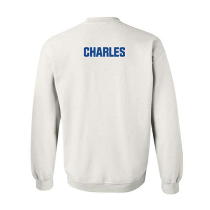 Hampton - NCAA Women's Track & Field : Brianna Charles - Classic Shersey Crewneck Sweatshirt-1