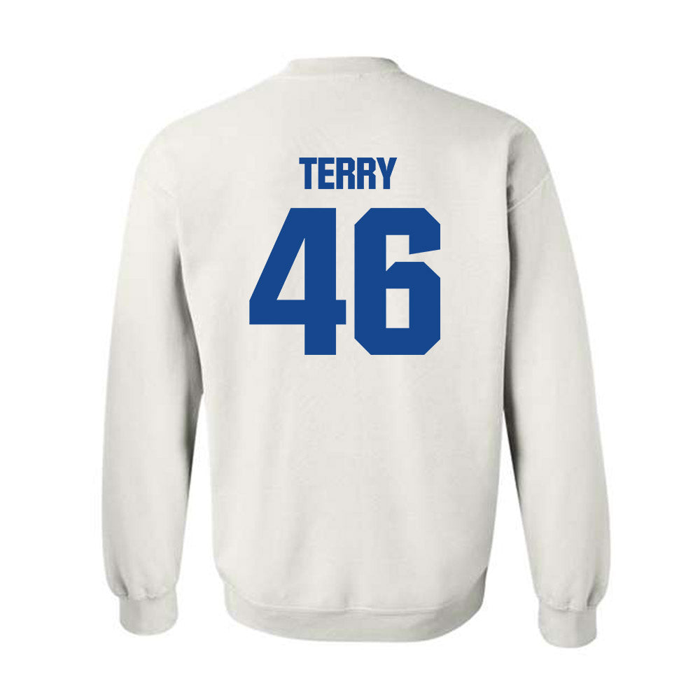 Hampton - NCAA Football : Derien Terry - Classic Shersey Crewneck Sweatshirt-1