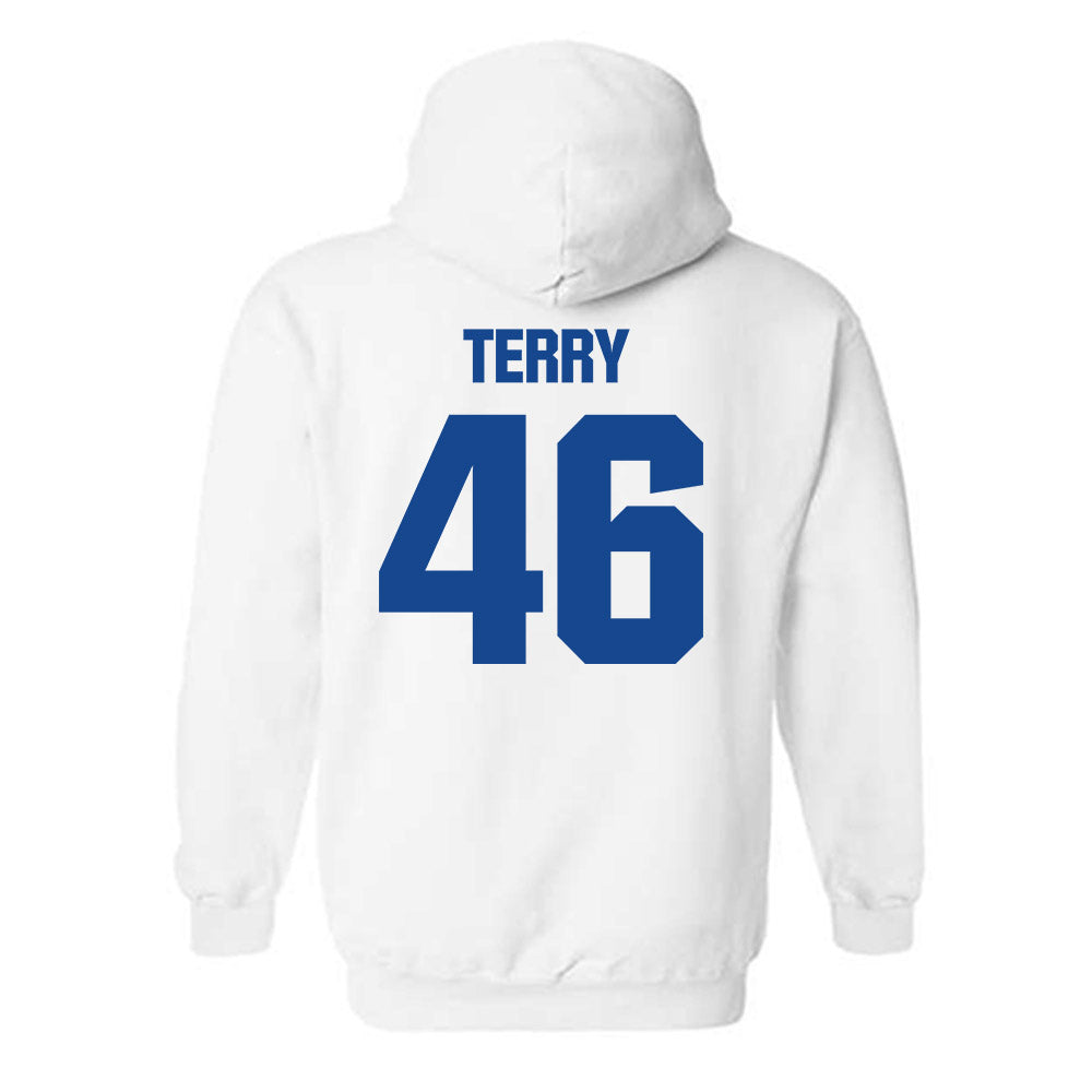 Hampton - NCAA Football : Derien Terry - Classic Shersey Hooded Sweatshirt-1