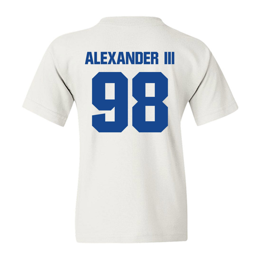 Hampton - NCAA Football : Willis Alexander III - Classic Shersey Youth T-Shirt-1