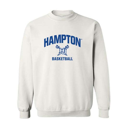 Hampton - NCAA Women's Basketball : Arlisha Boston - Classic Shersey Crewneck Sweatshirt-0