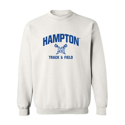 Hampton - NCAA Women's Track & Field : Brianna Charles - Classic Shersey Crewneck Sweatshirt-0