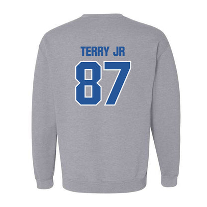 Hampton - NCAA Football : Samuel Terry Jr - Classic Shersey Crewneck Sweatshirt-1