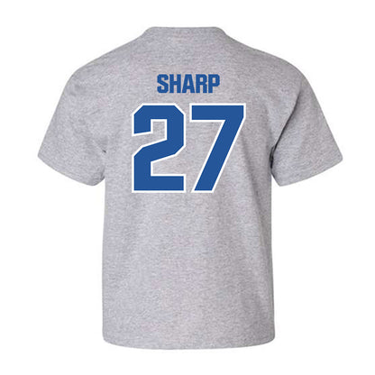 Hampton - NCAA Football : Larrell Sharp - Classic Shersey Youth T-Shirt-1